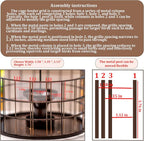 Upgraded Squirrel Proof Bird Feeders, 3Lbs Capacity Caged Bird Feeder, - Image 2