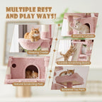 SHA CERLIN 81 Inches Extra Large Cat Tree - Image 5