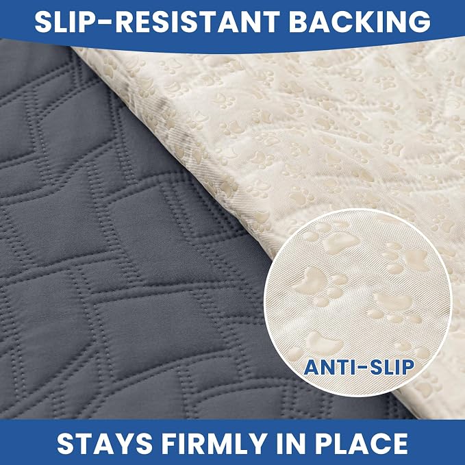 Waterproof Couch Covers for Pets, Waterproof Dog Bed Cover, Anti-Slip Soft Dog - Image 3
