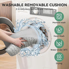 Rectangle Cat Dog Bed for Large Medium Small Pets Indoor Outdoor Machine - Image 5