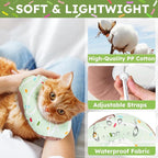 Cat Cone Collar Soft, Waterproof Cat Recovery Collars Spay Cones to Stop - Image 3