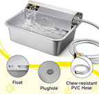 Automatic Dog Water Dispenser, 2 Gallons 304 Stainless Steel Large Dog Water - Image 7