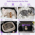 Dog Playpen, Puppy Pet Playpen, Dog Crate Tent Cage Indoor/Outdoor, Portable - Image 3