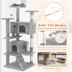 Sweetcrispy 54 Inch Cat Tree Tower, Indoor Cat Condo - Image 6