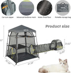 Cat Enclosure Kitten and Tower Tent - Image 5