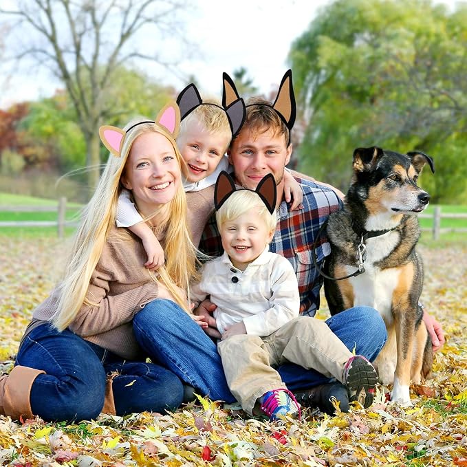 CiyvoLyeen Puppy Dog, Farm Animals Ear Headbands, - Image 2