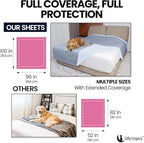 SILLY LEGACY Thin Reversible Waterproof Protective Bed Cover, - Image 4