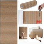 Natural Cork-Cat Scratcher Mat-Cat Scratch Pad Rug-cat Couch Protector-Wall by Mocherpion