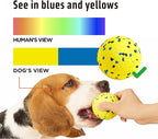 Dog Balls, Chewers Durable Teething Molar Tug Dog Toys, Interactive Fetch Balls - Image 4