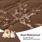 hyha Waterproof Dog Bed Blanket, Soft Pet Blankets, Waterproof Couch Cover - Image 2