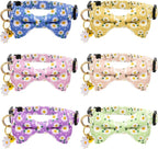 6 Pack Breakaway Cat Collars by Guiqulai