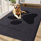 Buganda Dog Door Mat for Muddy Paws, Absorbent Dirt Trapper Non Slip Indoor by Buganda