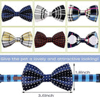 PET SHOW 10 Pack Small Dogs Collar Bowties Attachment Charms - Image 2