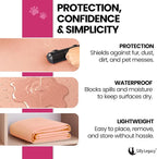 SILLY LEGACY Thin Reversible Waterproof Protective Cover or Liner - Image 5