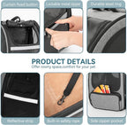 Petsfit Dog Backpack Carrier, Cat Backpacks Expandable - Image 4
