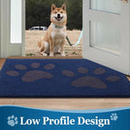 Buganda Dog Door Mat for Muddy Paws, Absorbent Dirt Trapper Washable Indoor - Image 6