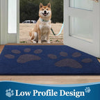 Buganda Dog Door Mat for Muddy Paws, Absorbent Dirt Trapper Washable Indoor - Image 6