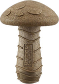 Outward Hound Dogwood Mushroom Durable Dog Chew Toy, Peanut Butter Scent by OutwardHound