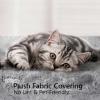 Topeakmart Cat Tree Tower for Indoor Cats, 34.5in Cat Activity Center - Image 8