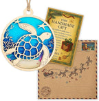 Sea Turtle Ornament, Turtle Ornament 2025, Unique Turtle Gifts - Image 6
