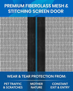 Flux Phenom Upgraded Magnetic Screen Door - Image 4