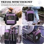 Pawtners Dog Carrier Backpacks Large Cat Backpack - Image 7
