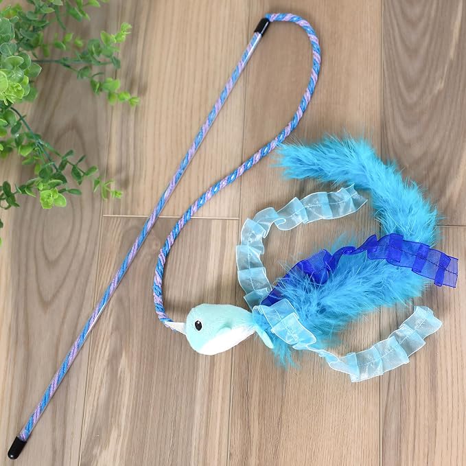 Nifty Narwhal Wand Cat Toy - Image 6
