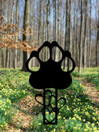 Memorial Garden Stake — Metal Cross Grave Marker Designed - Image 5