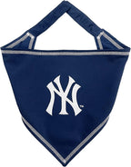 Pets First MLB New York Yankees TIE Bandana, Small/Medium. Dog Bandana Scarf Bib by PETSFIRST