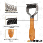 Pet Dematting Comb for Dogs and Cats - Image 2