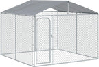 PawHut Outdoor Dog Kennel, Heavy Duty Dog Run Outdoor Fence by PawHut