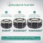 Pet Cat Playpen for Indoor Cats Enclosed, Puppy Dog Play Pen for Outdoor Travel - Image 5