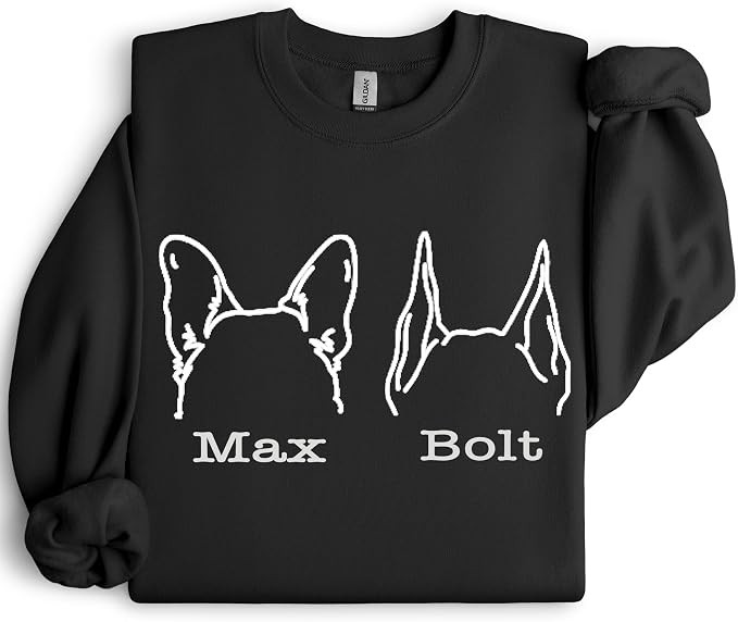 Custom Dog Mom Shirt for Women Pet Ears Sweatshirt - Image 9