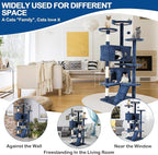 Heavy Duty Cat Tree Tower, Cat Condo, Hanging Ball - Image 7