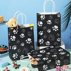 Blulu 20 Pcs Puppy Dog Paw Gift Bags - Image 4