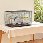 VEVOR 30-inch Flight Bird Cage, Stackable Divided Small Parakeet Cage - Image 8