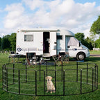 NEWBULIG Dog Playpen 16 Panels 32" Height Foldable Heavy Duty Metal Dog - Image 7