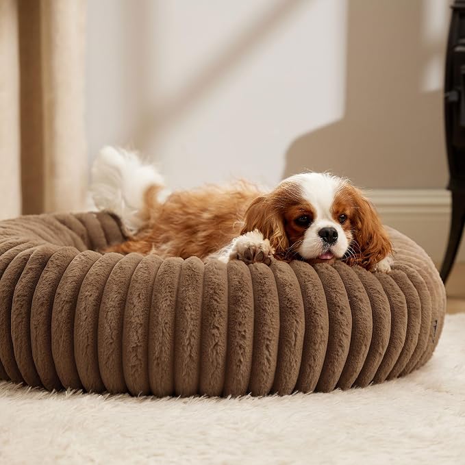 Bedsure ComfyFleece™ Donut Medium Dog Bed - Image 7