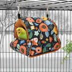 Wontee Bird Nest House Winter Warm Snuggle Hut Bird Bed Hanging Hammock - Image 3