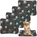 Tuanse 4 Pack Ultra Soft Dog Cat Bed Mat Small Animal Guinea Pig Bed by Tuanse