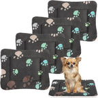 Tuanse 4 Pack Ultra Soft Dog Cat Bed Mat Small Animal Guinea Pig Bed by Tuanse