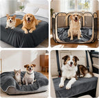 LOOBANI Waterproof Dog Blanket for Bed: Spill-Proof Puppy Blankets for Small - Image 4