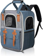 ‌YooxArmor Cat Carrier Backpack, Airline Approved Mesh Dog Backpack by YooxArmor