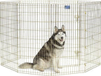 MidWest Homes for Pets Folding Metal Dog Exercise Pen, Indoor/Outdoor Playpen by MidWestHomesForPets