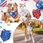 Sanwuta 48 Pcs 4th of July Dog Bandanas - Image 4