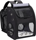 Cat Backpack Carrier, Expandable Pet Carrier Backpack by COVONO