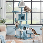 Yaheetech Cat Tree, 72.5inch Ocean-Themed Cat Tower - Image 3