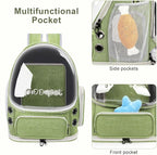 Breathable Cat Bubble Backpack Large Space Pet Carrier Backpack Expandable - Image 5