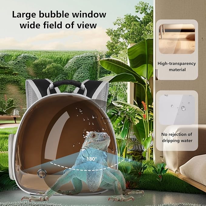 Bearded Dragon Travel Backpack - Image 9
