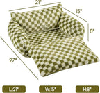 Hollypet Cat Bed Fluffy Plush Mutifuctional Double-Layer Soft Pet Couch - Image 3